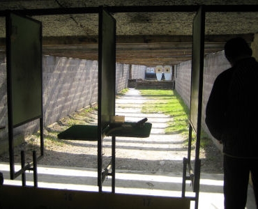 Vues stand de tir central 50 m.